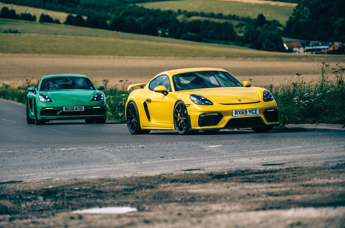 Porsche Cayman GTS - front