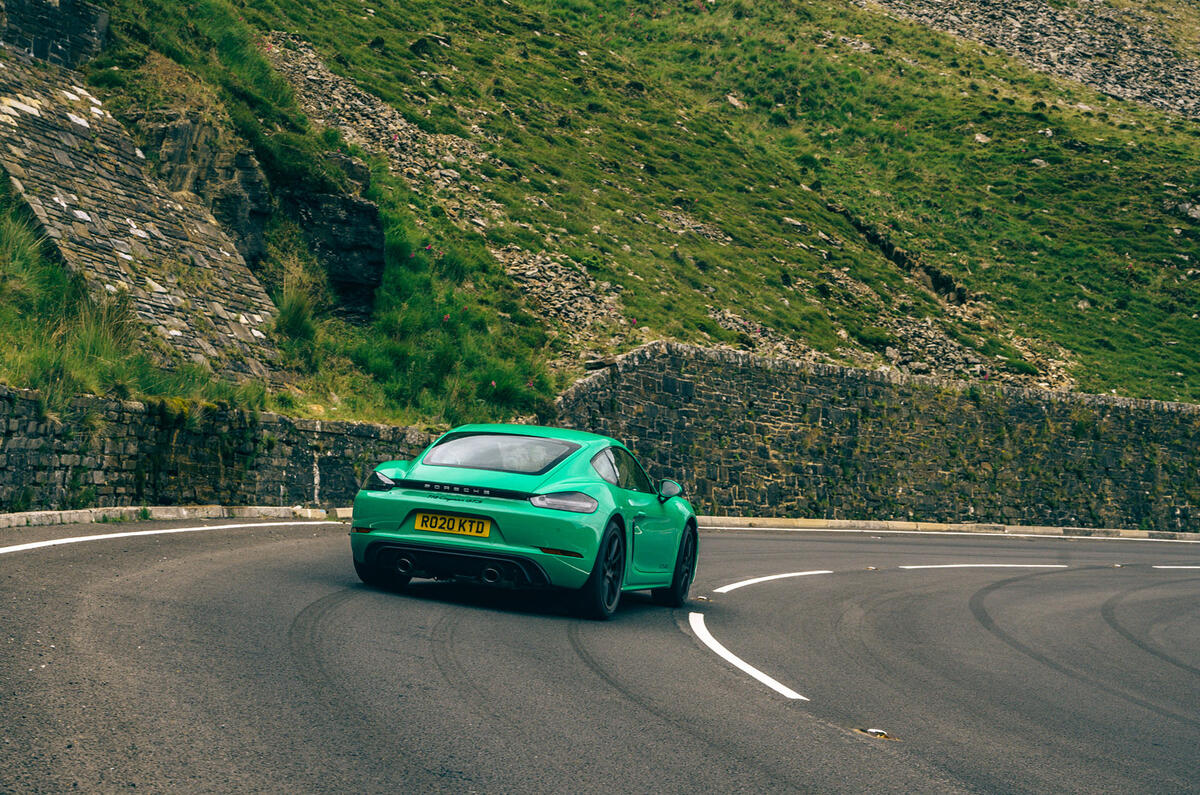 Porsche Cayman - hero rear Porsche Cayman - hero rear