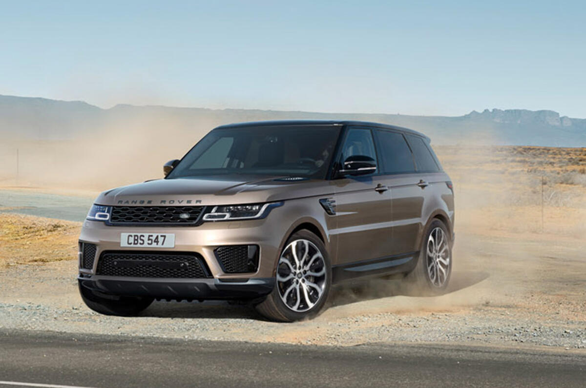 2021 Range Rover Sport Carbon Black Edition - front 2021 Range Rover Sport Carbon Black Edition - front