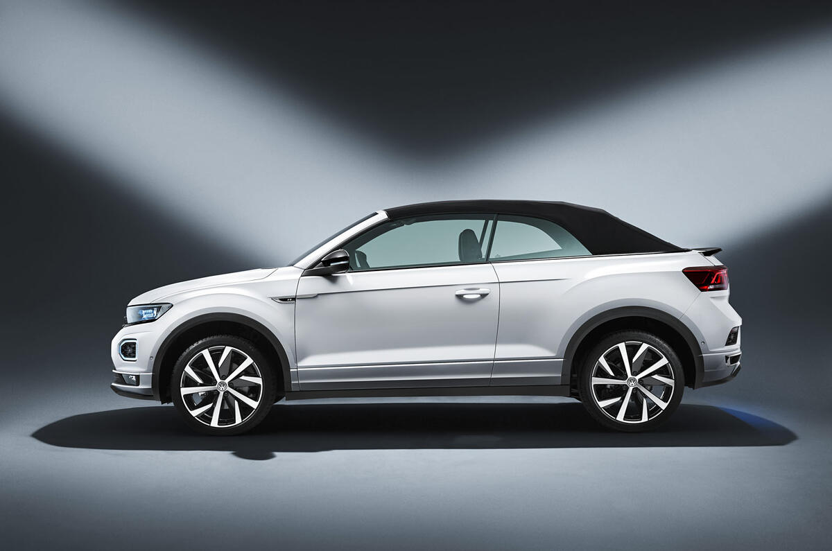 2019 Volkswagen T-Roc Cabriolet press shots