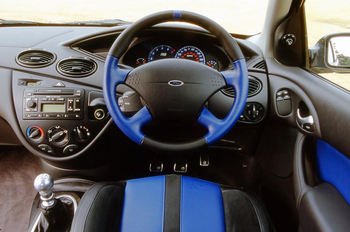 Ford Focus RS 2002 - interior Ford Focus RS 2002 - interior