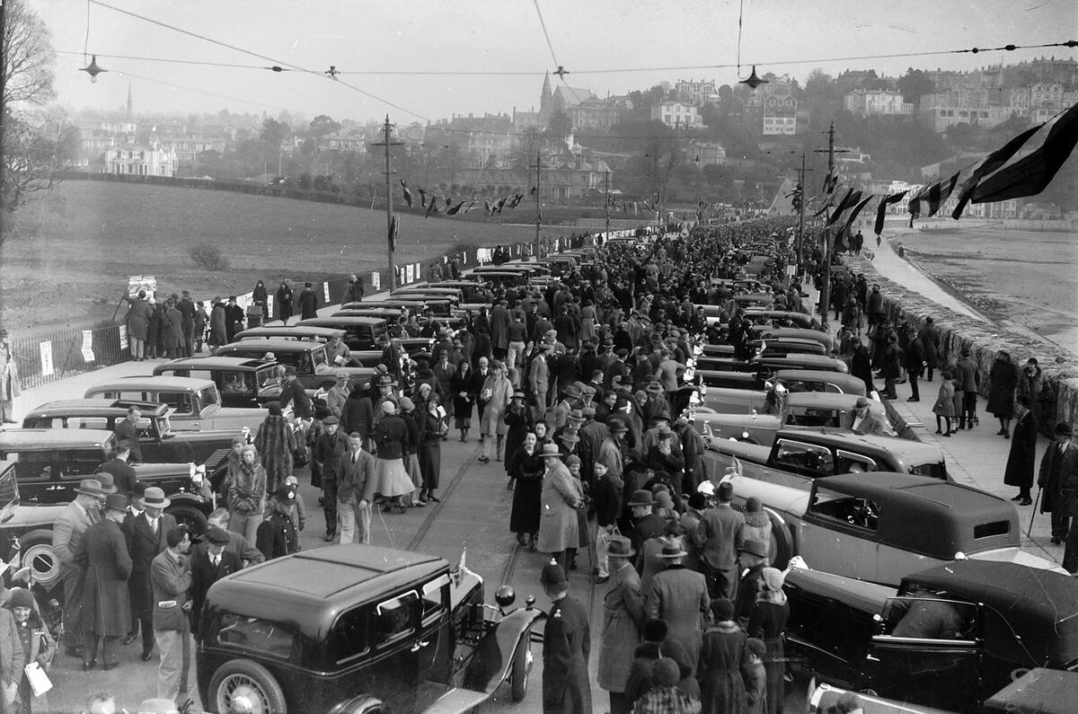 1932 RAC rally in Torquay - credit Motorsport Images 1932 RAC rally in Torquay - credit Motorsport Images