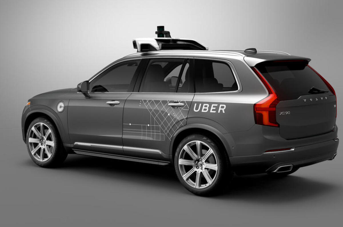 Uber self driving