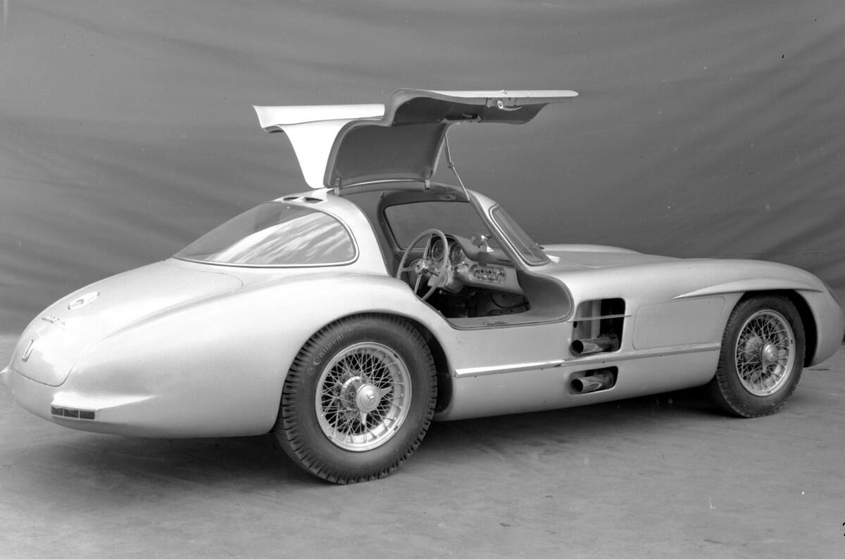 1955 Mercedes Benz 300 SL archive rear