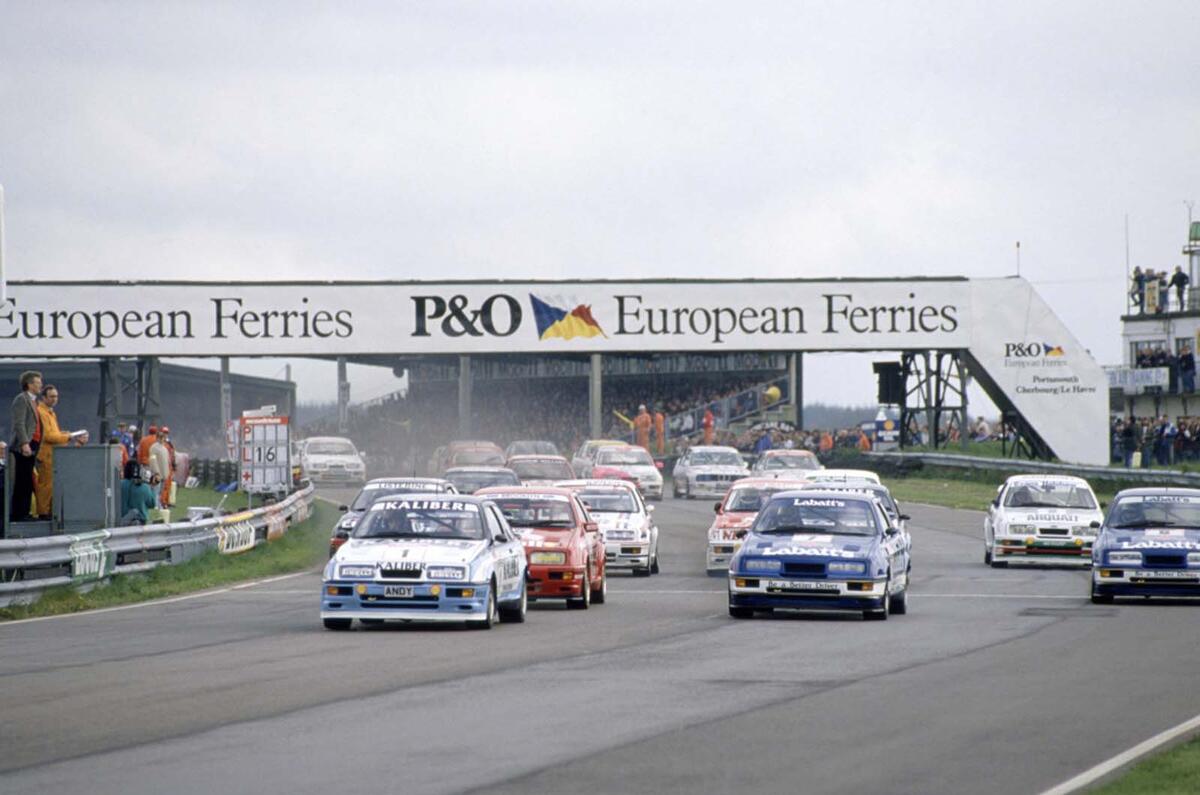 1989 BTCC at Thruxton