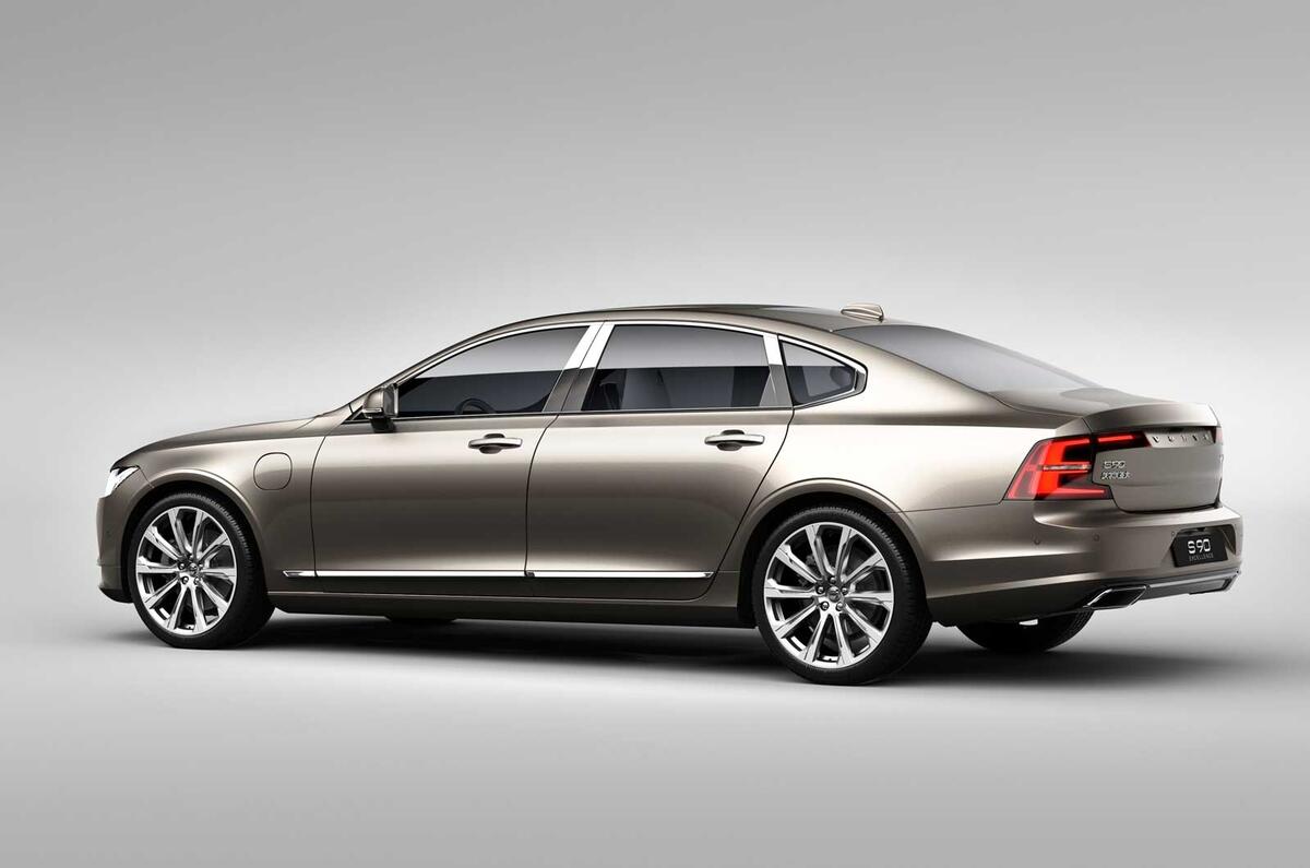 Volvo S90 Excellence revealed as a new three-seater saloon for China