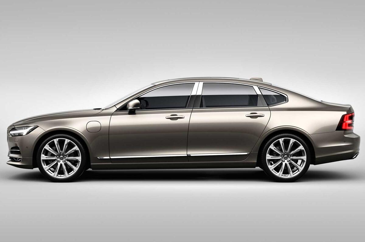 Volvo S90 Excellence revealed as a new three-seater saloon for China