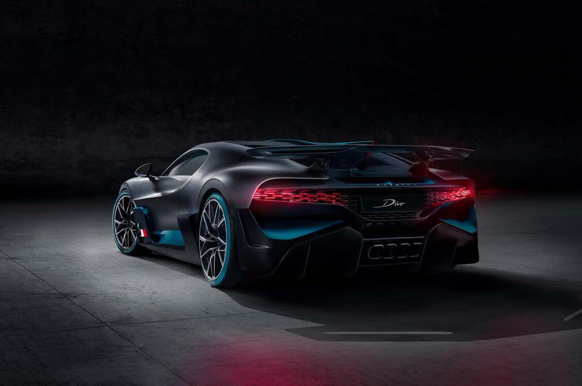 Bugatti Divo rear side