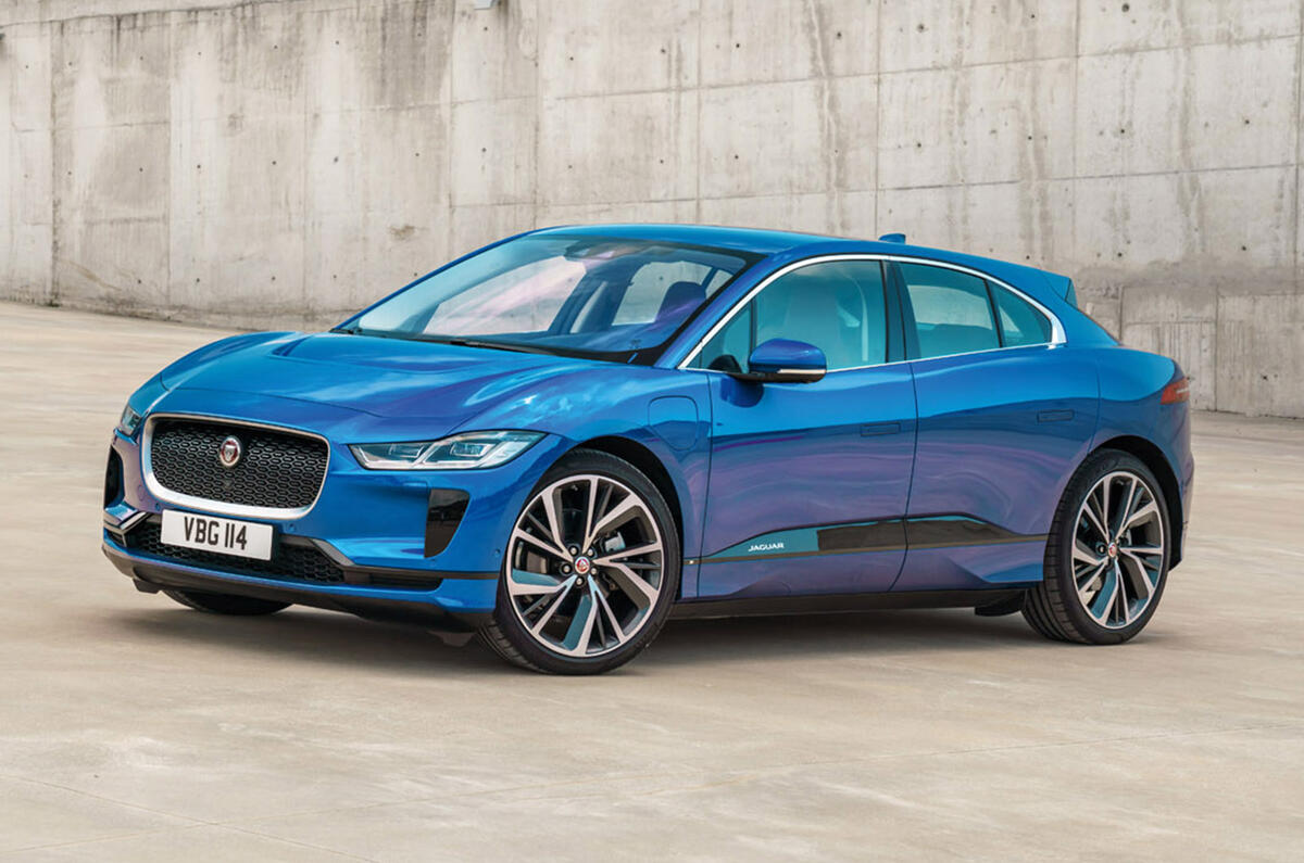 Jaguar I-Pace - stationary side Jaguar I-Pace - stationary side