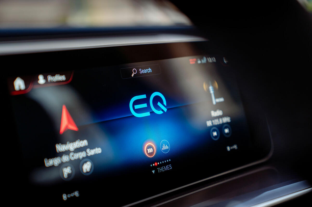 Mercedes-Benz EQC Edition 1886 - infotainment