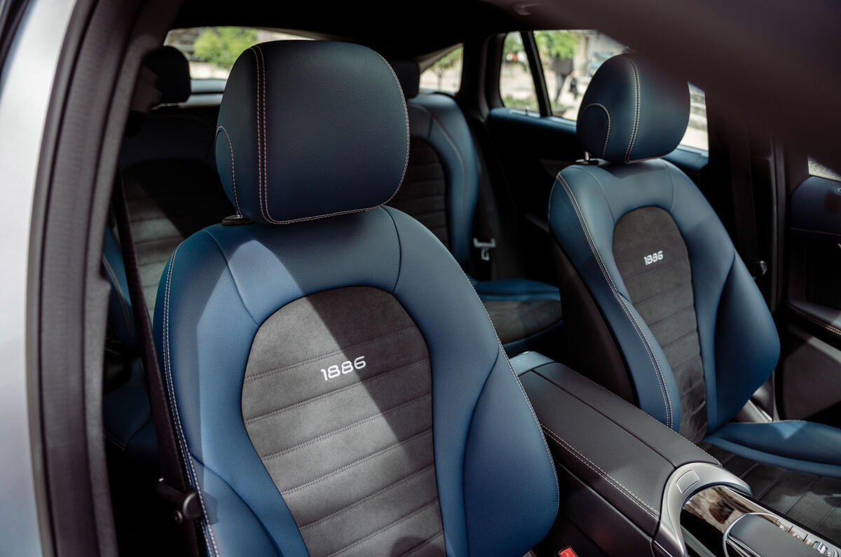 Mercedes-Benz EQC Edition 1886 - front seats