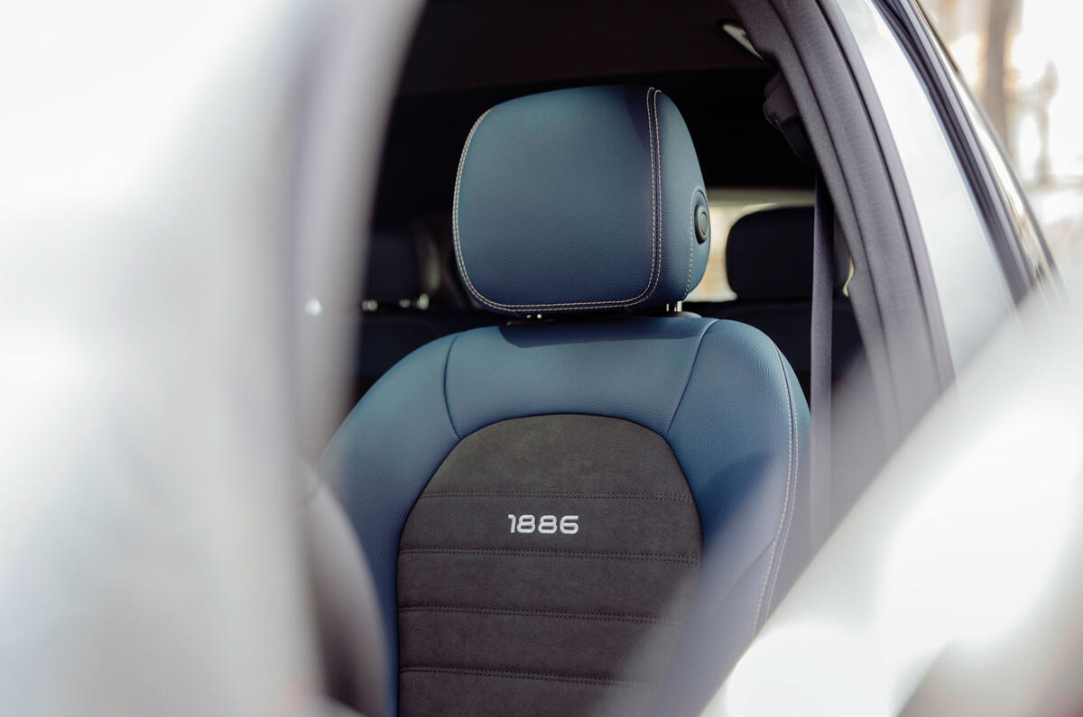 Mercedes-Benz EQC Edition 1886 - seat