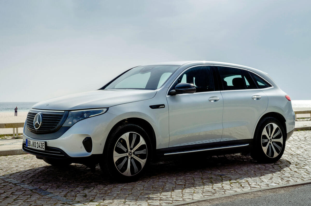 Mercedes-Benz EQC Edition 1886 - front 3/4
