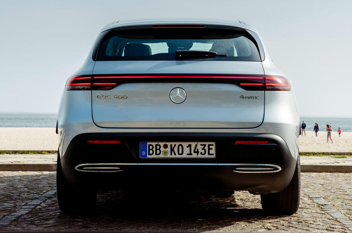 Mercedes-Benz EQC Edition 1886 - rear