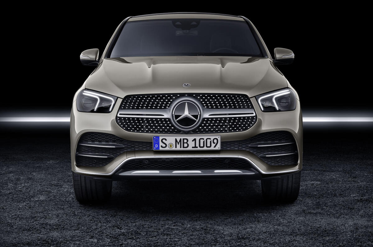 Mercedes-Benz GLE Coupé static - front