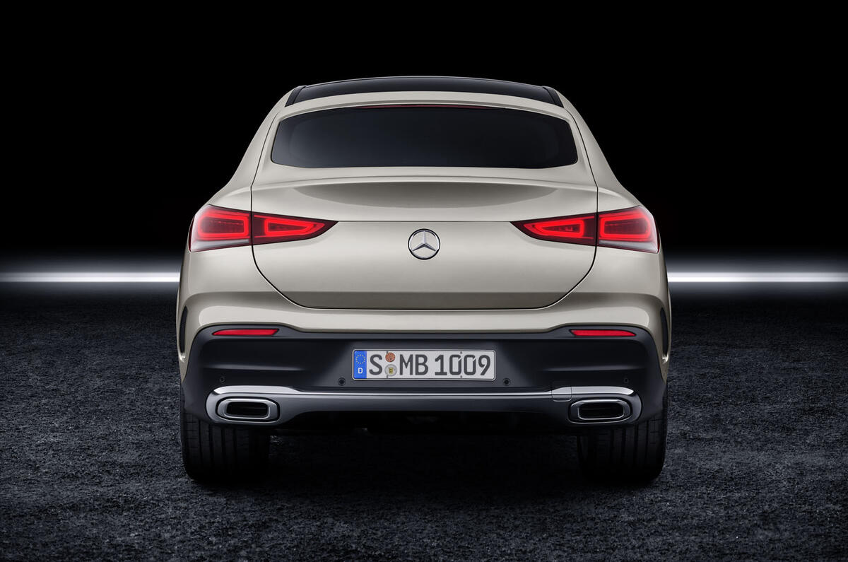 Mercedes-Benz GLE Coupé static - rear