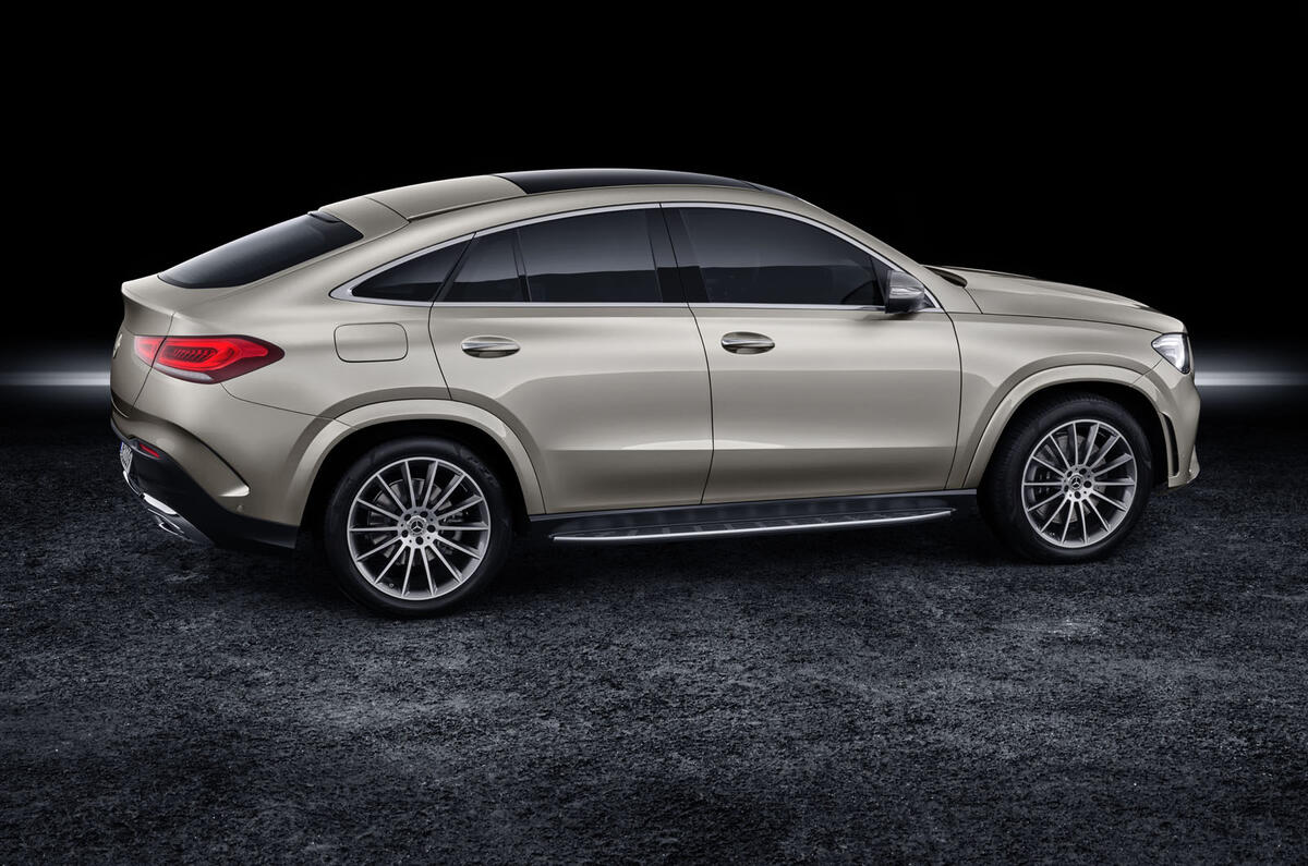 Mercedes-Benz GLE Coupé static - side