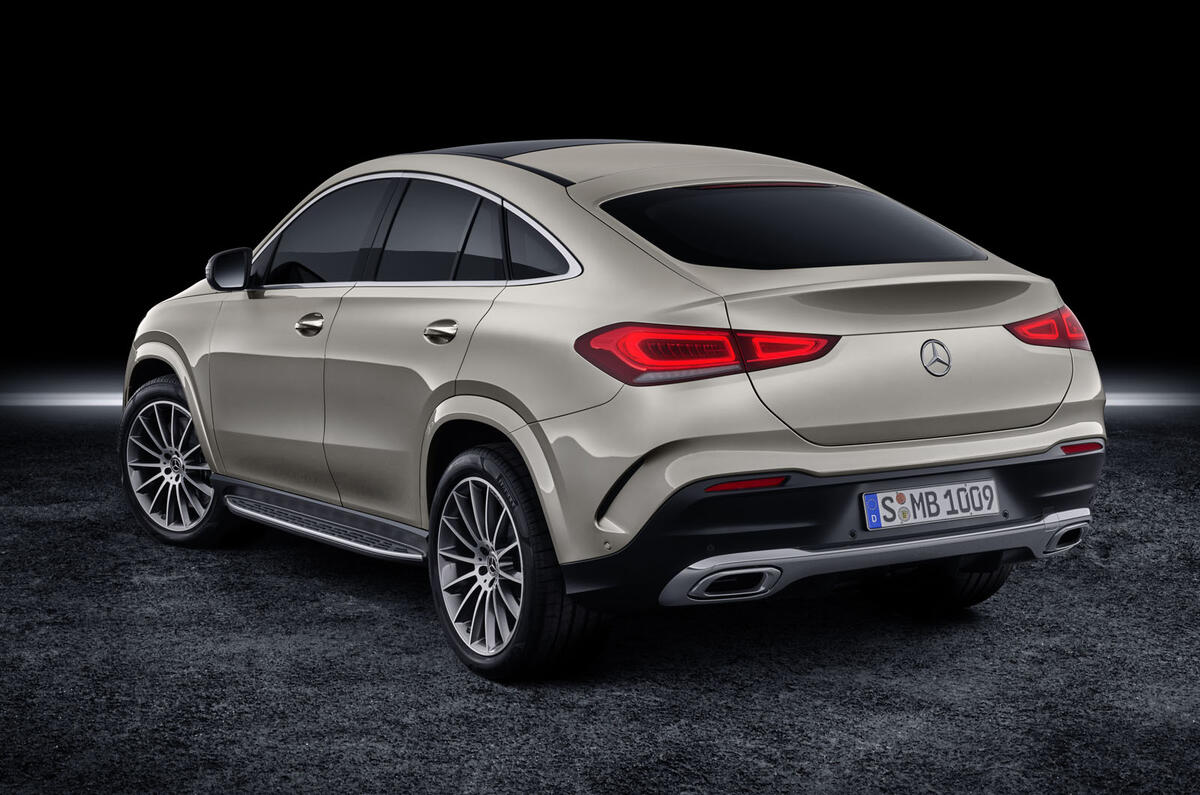 Mercedes-Benz GLE Coupé static - rear