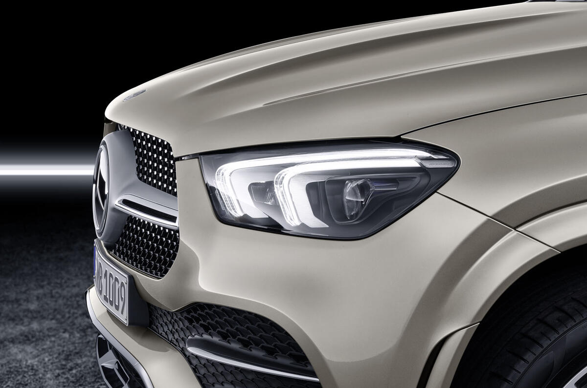 Mercedes-Benz GLE Coupé static - headlight