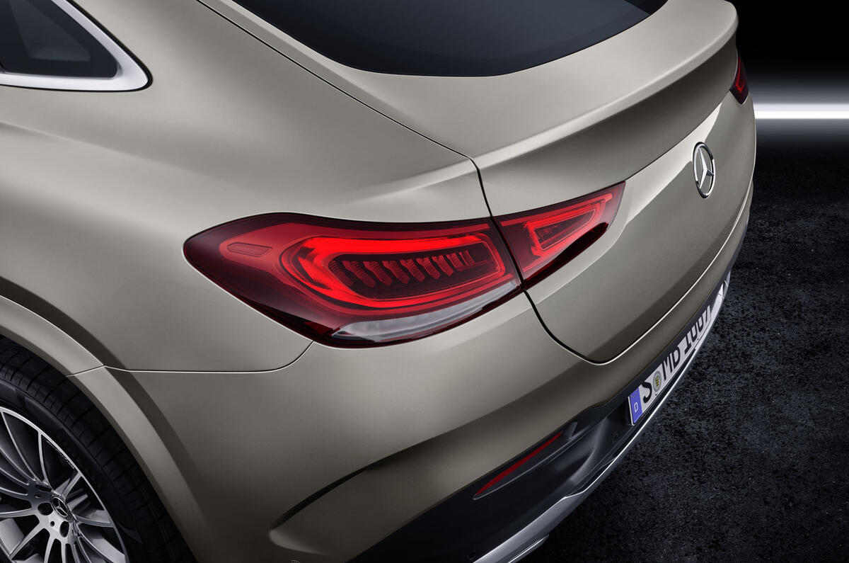 Mercedes-Benz GLE Coupé static - brakelight