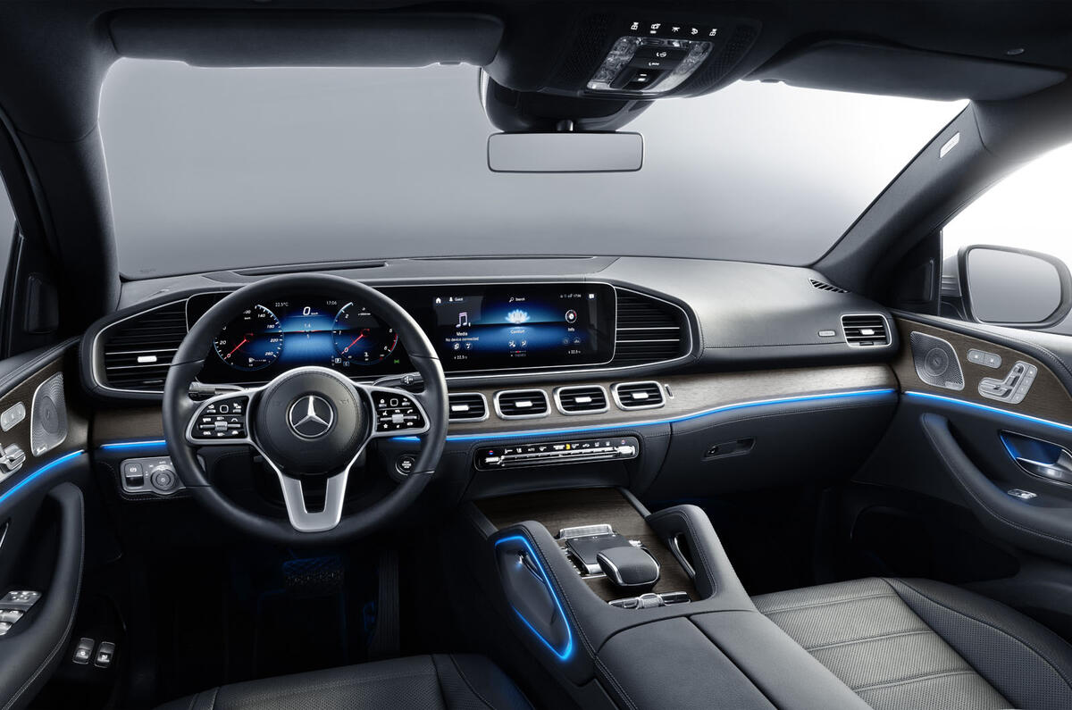 Mercedes-Benz GLE Coupé static - dashboard