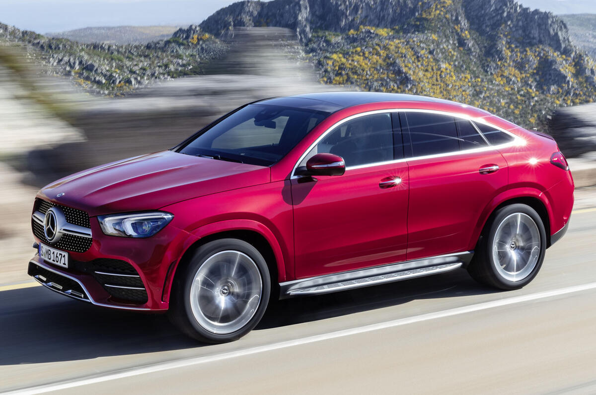 Mercedes-Benz GLE Coupé dynamic - side