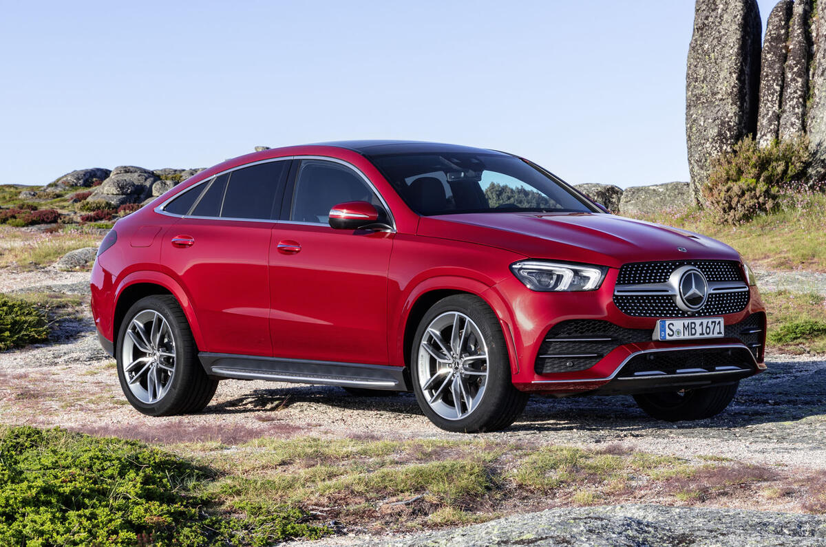 Mercedes-Benz GLE Coupé static - parked