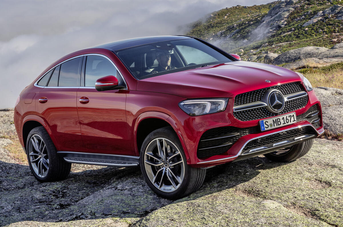Mercedes-Benz GLE Coupé static - parked