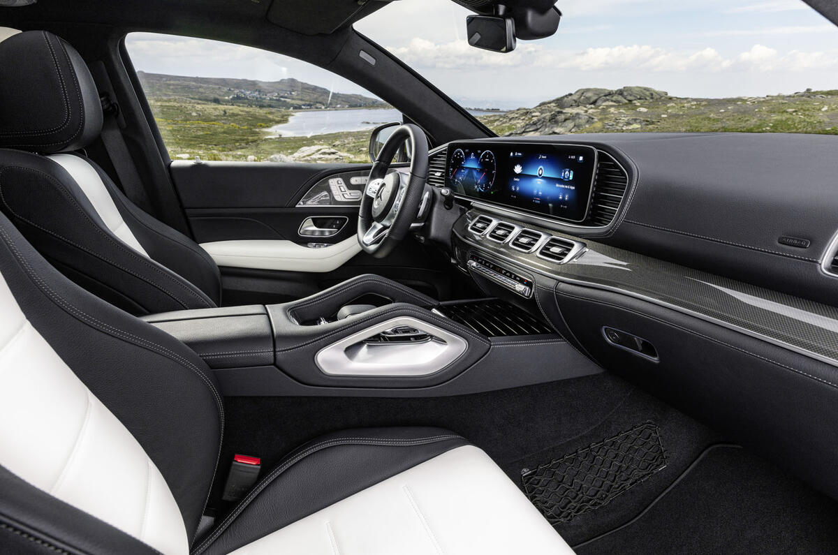 Mercedes-Benz GLE Coupé static - front seats