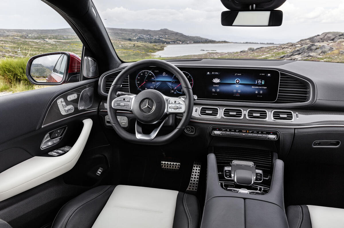Mercedes-Benz GLE Coupé static - interior