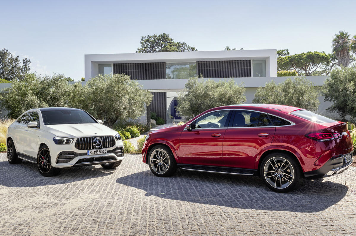Mercedes-Benz GLE Coupé static - pair