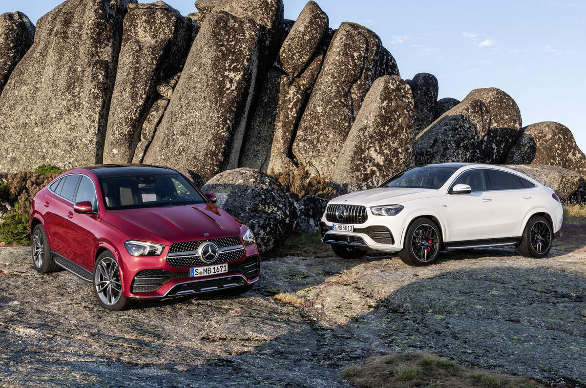 Mercedes-Benz GLE Coupé static - pair