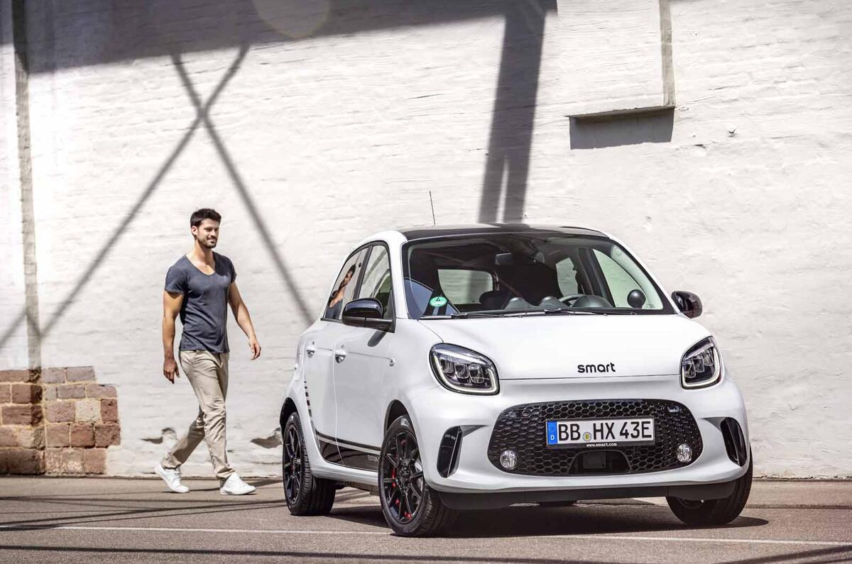 Smart Fortwo and Forfour EQ