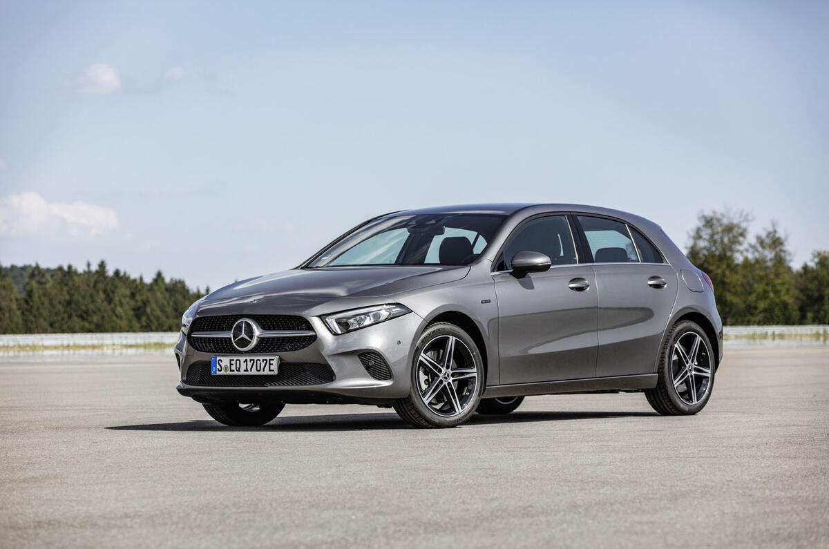 A-Class hybrid front side A-Class hybrid front side
