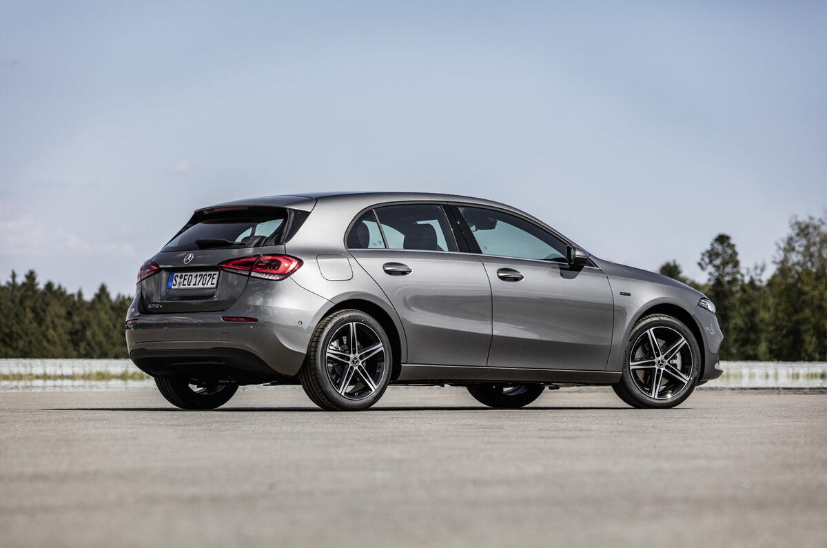 A-Class hybrid side rear A-Class hybrid side rear