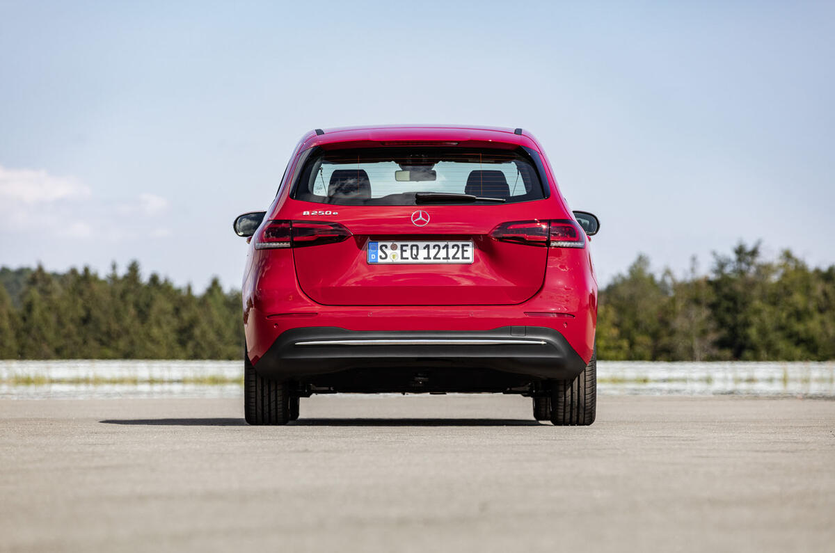 B-Class hybrid rear 