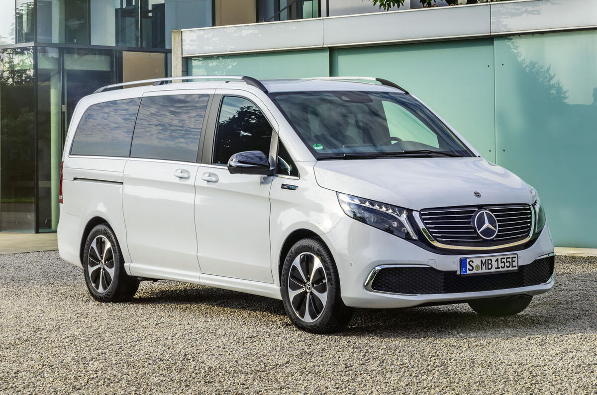 2020 Mercedes-Benz EQV revealed - static front