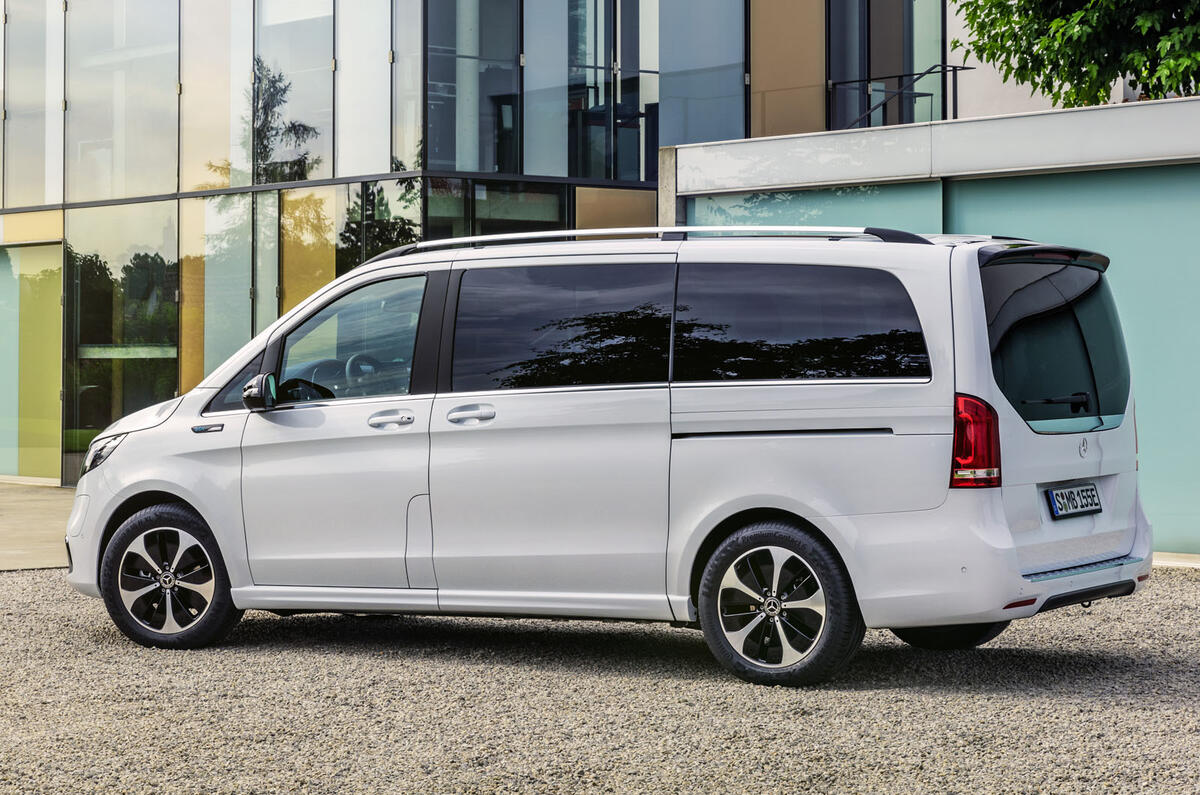 2020 Mercedes-Benz EQV revealed - side