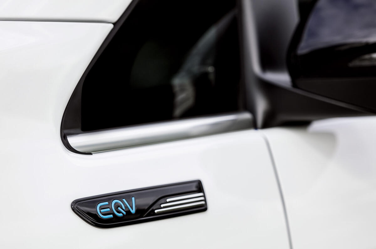 2020 Mercedes-Benz EQV revealed - detail