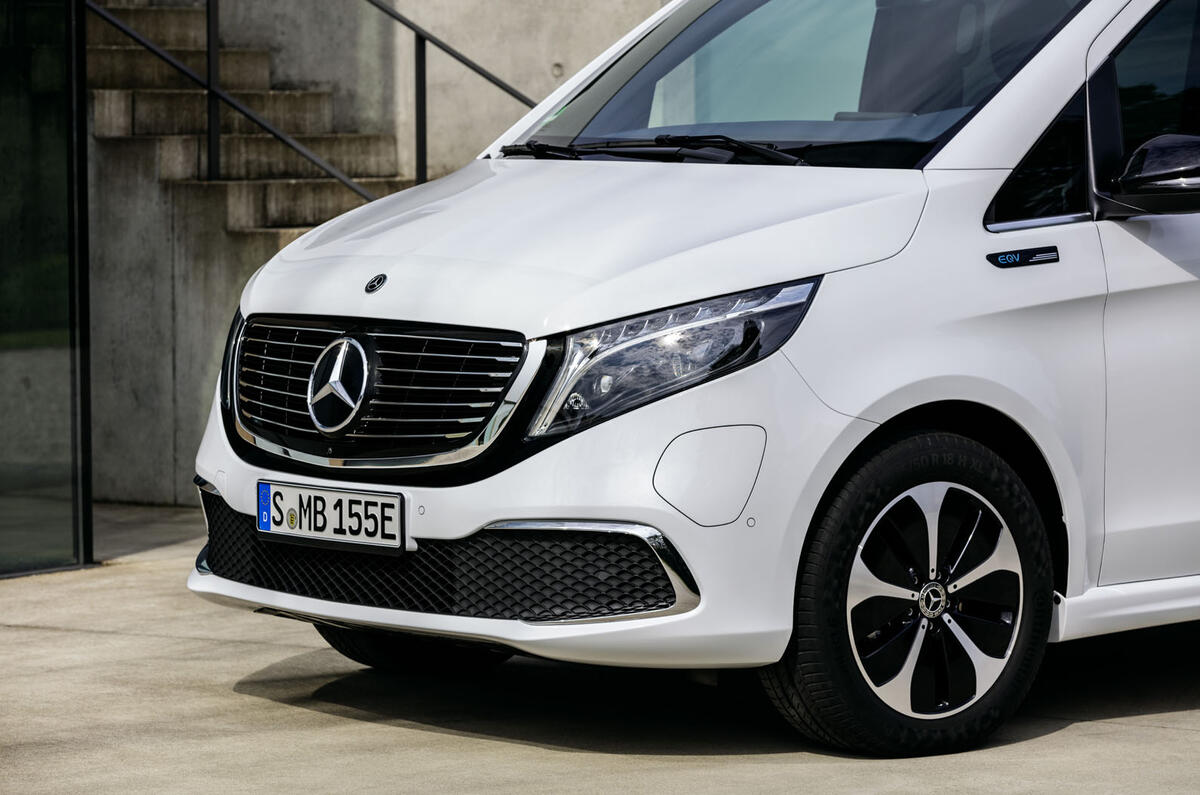 2020 Mercedes-Benz EQV revealed - front