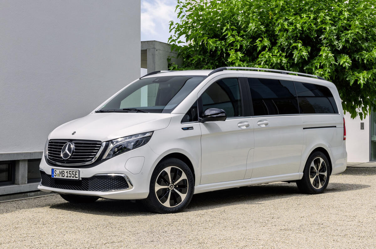 2020 Mercedes-Benz EQV revealed - parked