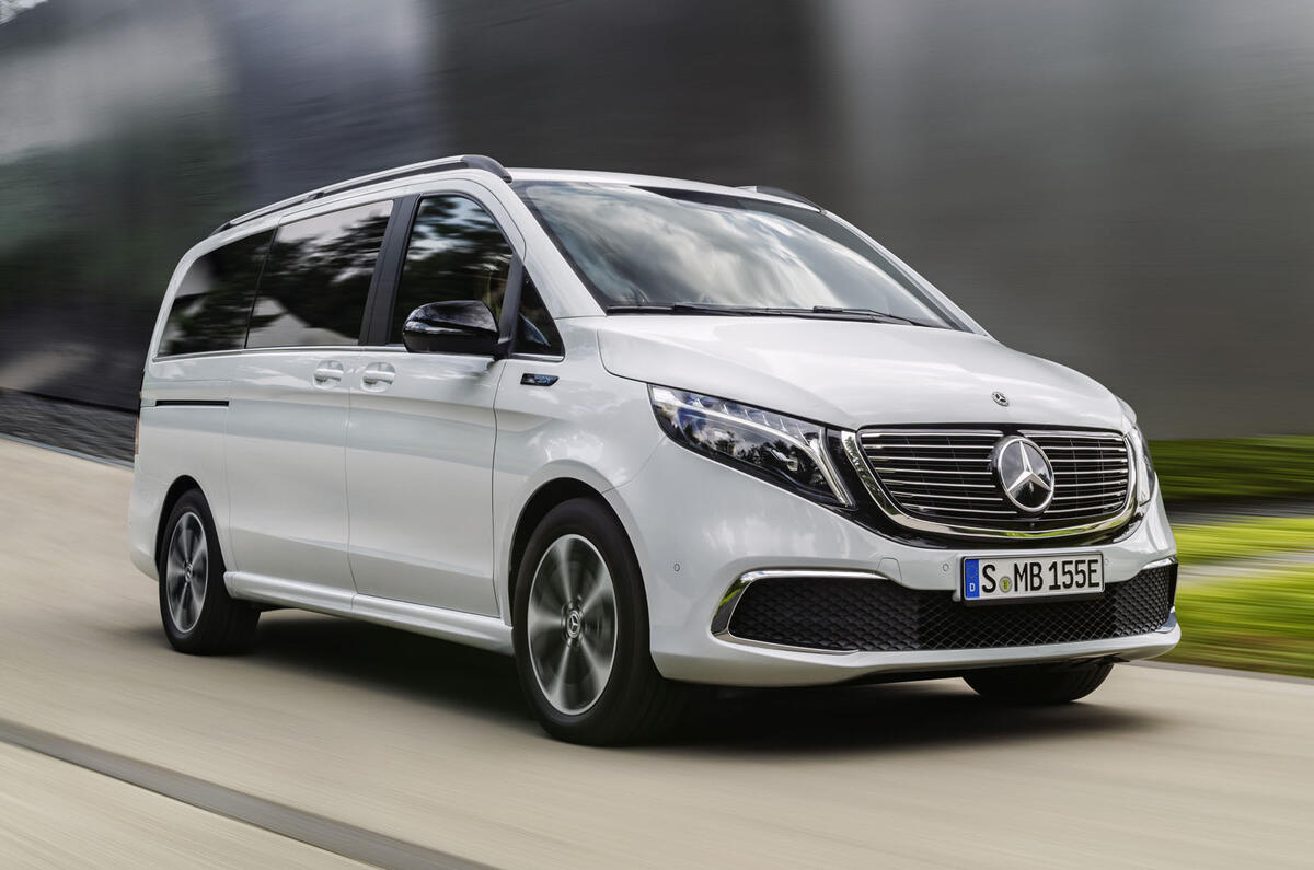 2020 Mercedes-Benz EQV revealed - front