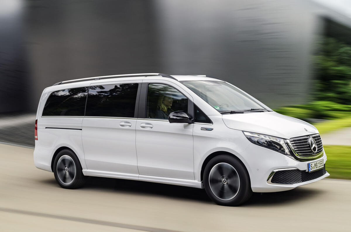 2020 Mercedes-Benz EQV revealed - front