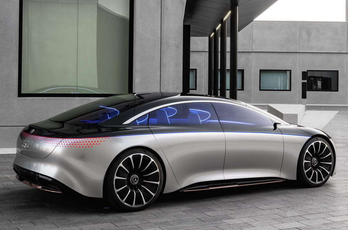 2019 Mercedes-Benz Vision EQS concept reveal