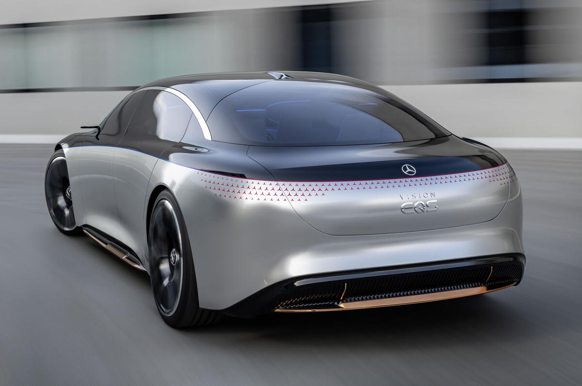 2019 Mercedes-Benz Vision EQS concept reveal