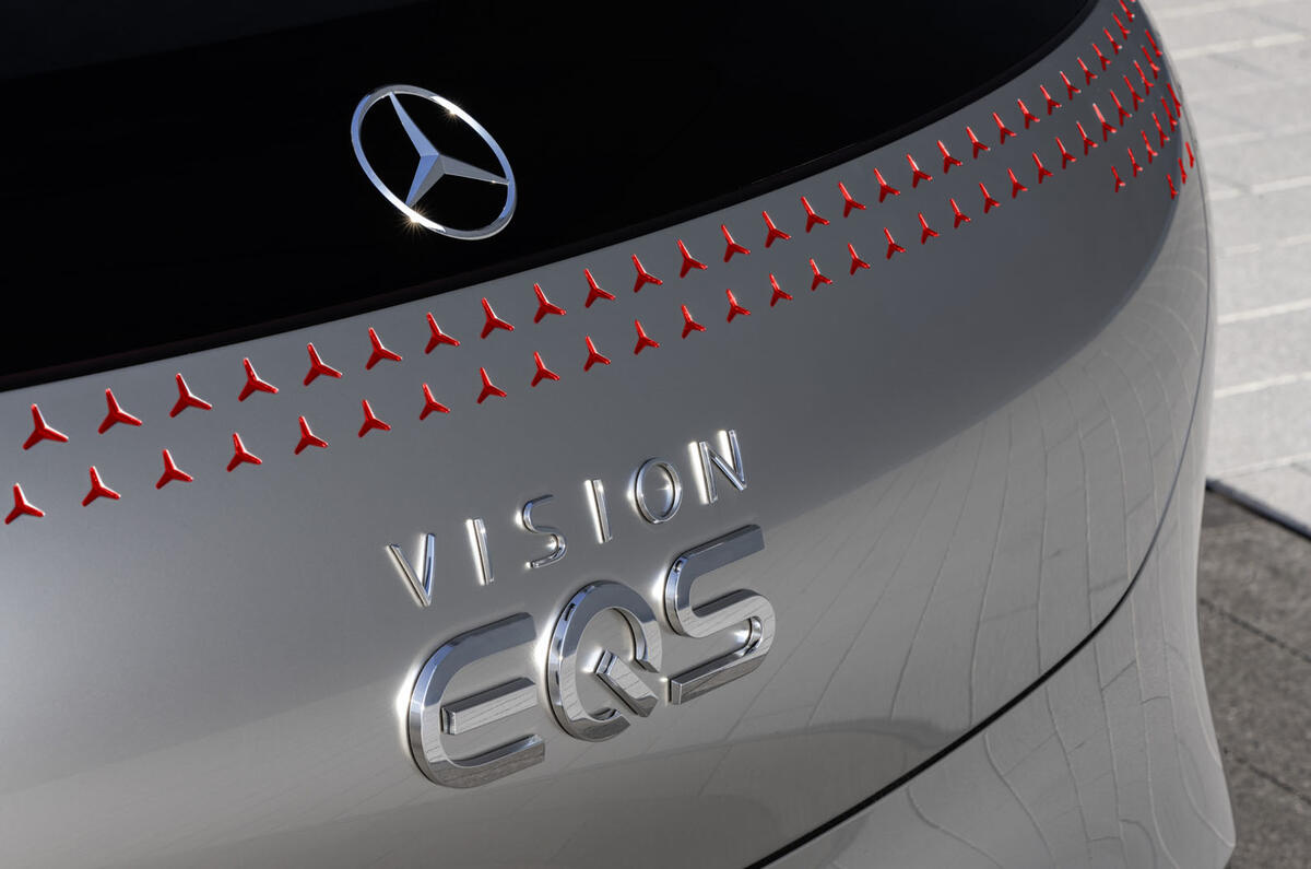 2019 Mercedes-Benz Vision EQS concept reveal