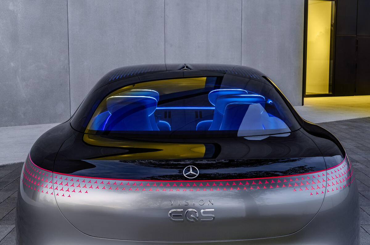 2019 Mercedes-Benz Vision EQS concept reveal