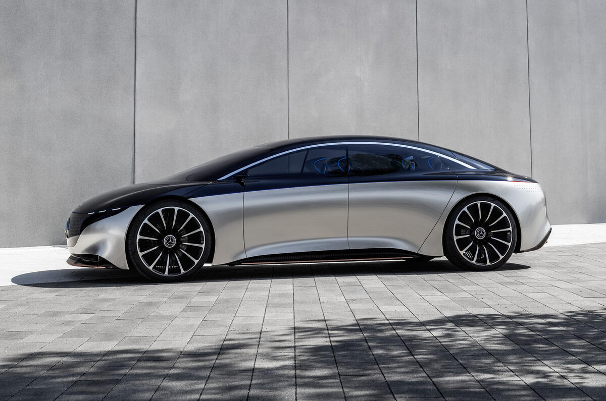 2019 Mercedes-Benz Vision EQS concept reveal
