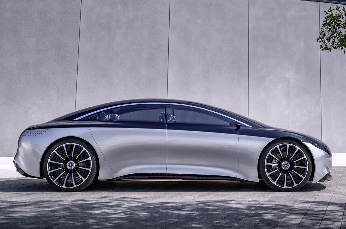 2019 Mercedes-Benz Vision EQS concept reveal