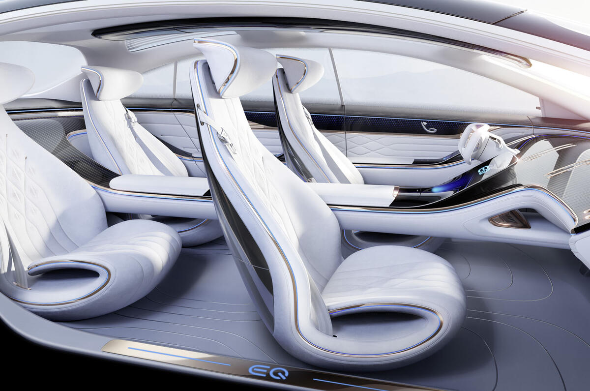 2019 Mercedes-Benz Vision EQS concept reveal
